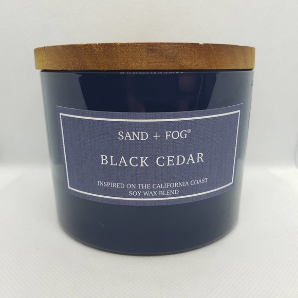 Sand + Fog Other - Sand+ Fog Black Cedar Soy Wax Candle Brand New Never Used Before